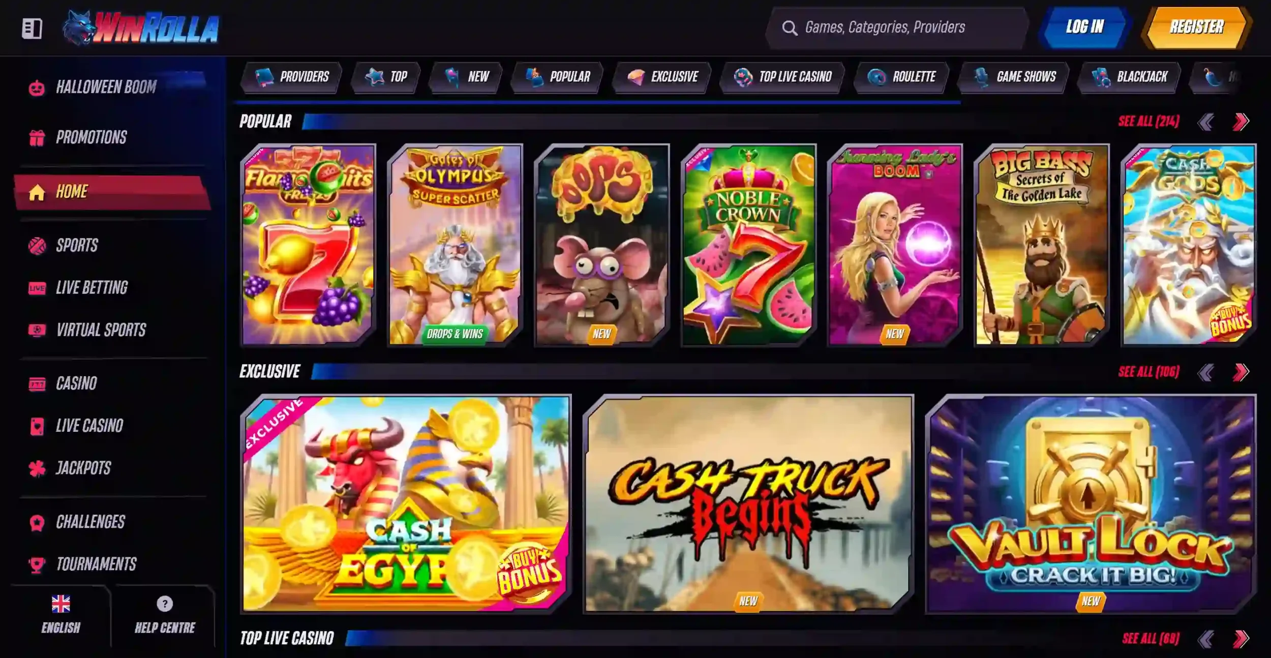 Winrolla Captura de pantalla 1